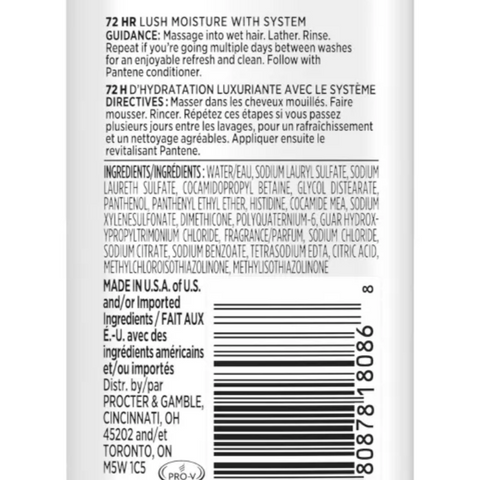 Pantene Pro-V Daily Moisture Renewal Shampoo, 3.38 fl oz