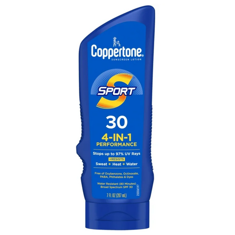 Coppertone SPF 30, Sport Sunscreen Lotion SPF 30, 7 Fl oz