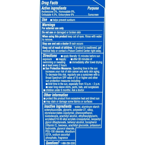 Coppertone SPF 30, Sport Sunscreen Lotion SPF 30, 7 Fl oz