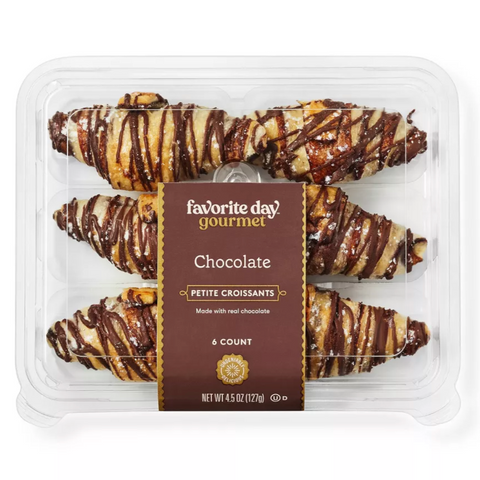 Favorite Day™ Pastry Chocolate Petite Croissants, 6 Count