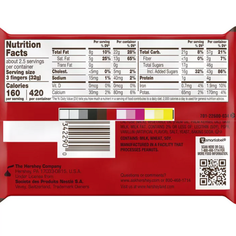 Kit Kat King Size Candy Bars, 3oz