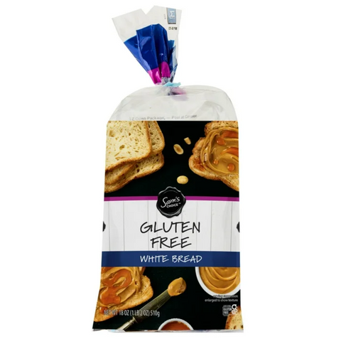 Sam's Choice Gluten-Free White Bread, 18 oz