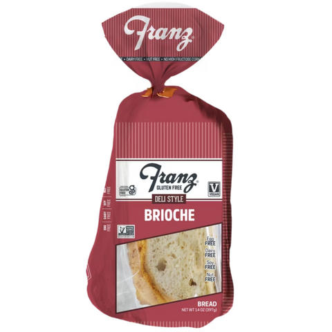 Franz Gluten Free Brioche Deli Style Bread, 14 oz
