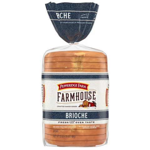 Pepperidge Farm Farmhouse Brioche Bread, 22 oz