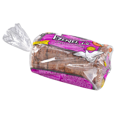 Food for Life Bread, Cinnamon Raisin, Sprouted Grain, Flourless, 24 oz