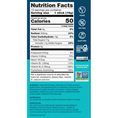 Liquid I.V.® Passion Fruit Hydration Multiplier® Powdered Electrolyte Drink Mix, 15 Count