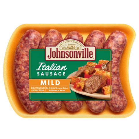 Johnsonville Mild Italian Pork Sausage Links, 19 oz, 5 Count