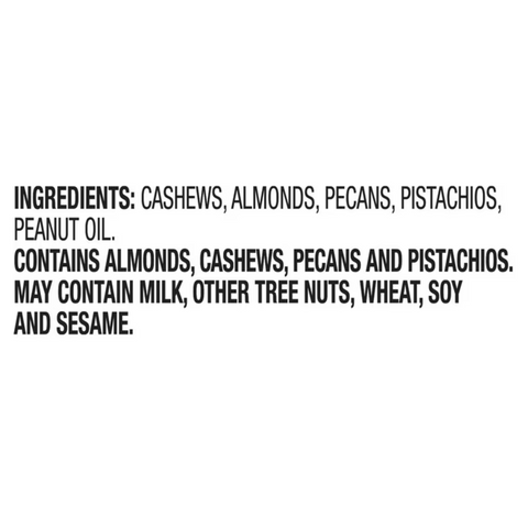 Member's Mark Unsalted Deluxe Mixed Nuts, 34 oz.