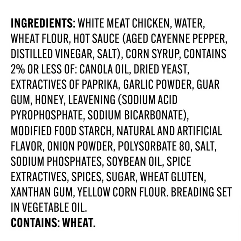 Tyson Any'tizers® Buffalo Style Boneless Chicken Bites, 24 oz