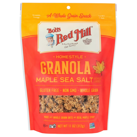 Bob's Red Mill Maple Sea Salt Granola, Ready-to-Eat, 11 oz