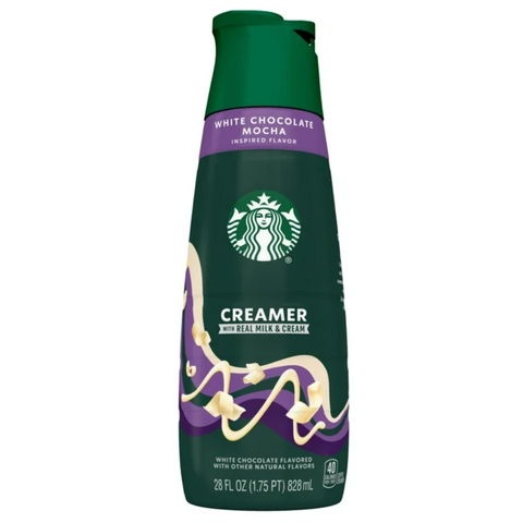 Starbucks White Chocolate Mocha Creamer, 28 fl oz