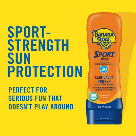Banana Boat Sport Ultra SPF 30 Sunscreen Lotion, 8 fl oz