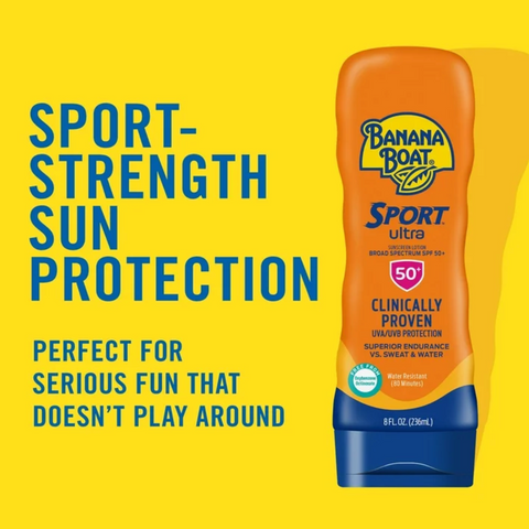 Banana Boat Sport Ultra Sunscreen Lotion, SPF 50, 8 fl oz