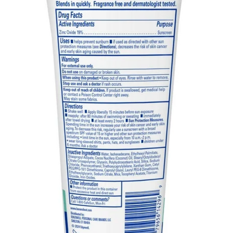 Banana Boat Mineral Sunscreen SPF 50, Mineral Sunblock, Adult Sunscreen Lotion, 5 fl oz