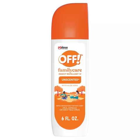 OFF! FamilyCare Mosquito Repellent Bug Spray Smooth & Dry, 6oz