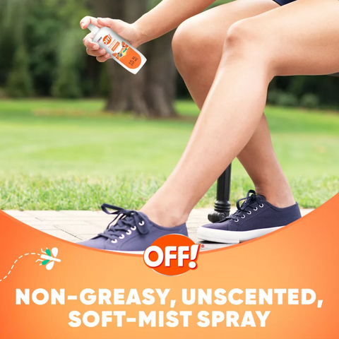 OFF! FamilyCare Mosquito Repellent Bug Spray Smooth & Dry, 6oz