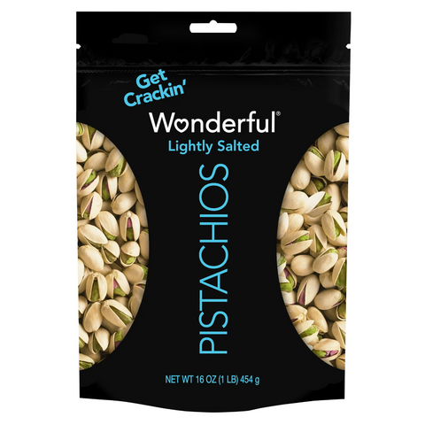 Wonderful Pistachios Lightly Salted, 16 oz