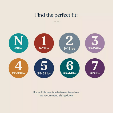 Millie Moon Luxury Disposable Diapers, Newborn - 30 Count