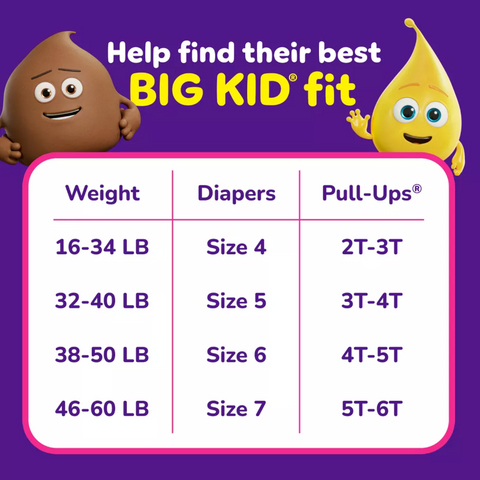 Huggies Pull-Ups Girls' Learning Designs Training Pants, 2T-3T, 23 Count