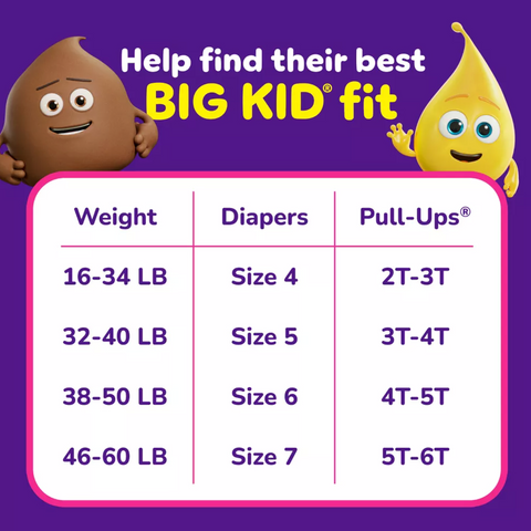 Huggies Pull-Ups Girls' Learning Designs Training Pants, 5T-6T, 14 Count