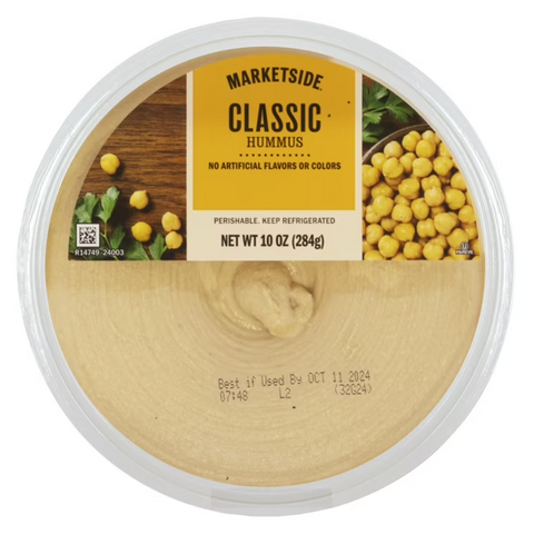 Marketside Classic Hummus, 10 oz