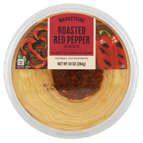 Marketside Roasted Red Pepper Hummus, 10 oz