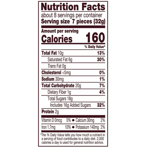 Hershey Kisses Mint Truffle Flavored Christmas Candy, 9 oz