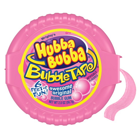 Hubba Bubba Original Bubble Gum Tape, 2 oz