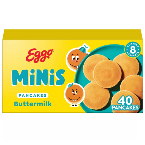 Eggo Minis Frozen Pancake Bites Buttermilk, 40 Count