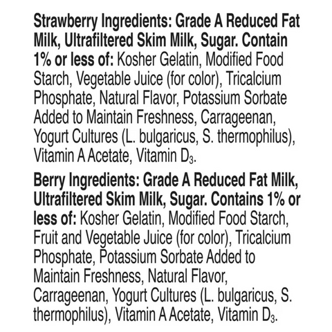 Yoplait Go-Gurt Protein Kids Yogurt, Variety Pack, 2 oz., 32 Count