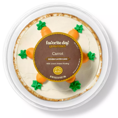Favorite Day™ 7" Double Carrot Cake, 42oz
