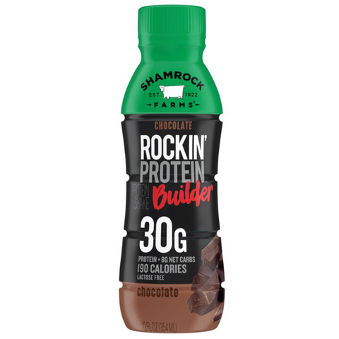 Shamrock Farms Lactose Free Rockin' Protein Builder, Chocolate, 12 fl. oz.