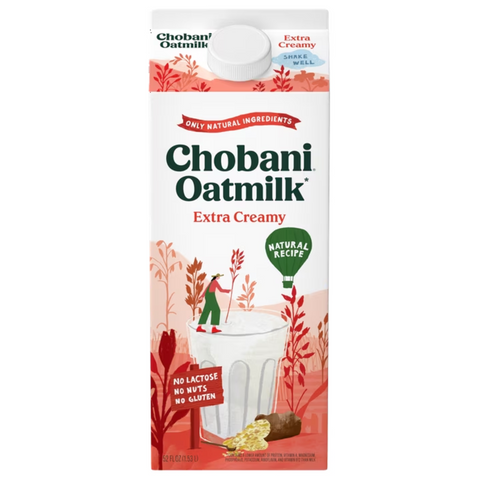 Chobani Oatmilk Extra Creamy, 52 fl oz