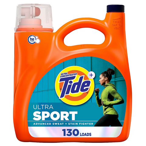 Tide Ultra Sport Liquid Laundry Detergent, 166 oz.