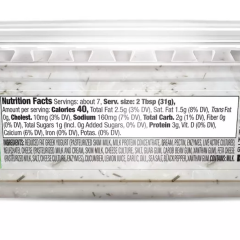 Good Foods Feta Cucumber Tzatziki Dip, 8oz