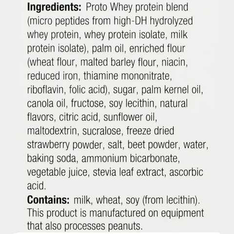 Power Crunch Original Protein Energy Bar, Strawberry Cream, 1.4 oz, 5 Count