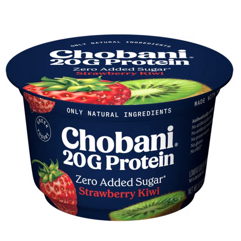 Chobani 20G Protein Low-Fat Greek Yogurt Strawberry Kiwi 6.7oz