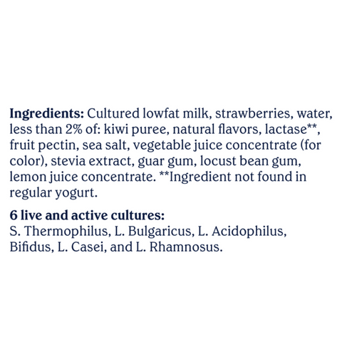 Chobani 20G Protein Low-Fat Greek Yogurt Strawberry Kiwi 6.7oz