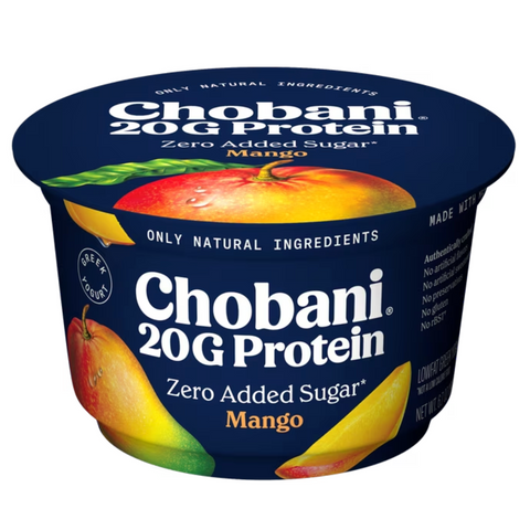 Chobani 20G Protein Low-Fat Greek Yogurt Mango, 6.7 oz