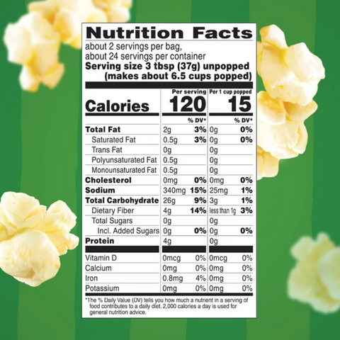 Orville Redenbachers Smart Pop Butter Popcorn, 2.69 oz. 6 Ct