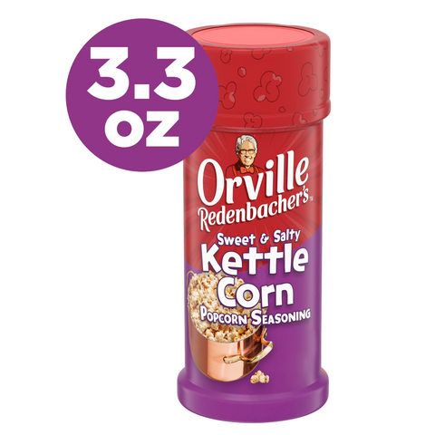 Orville Redenbacher's Sweet & Salty Kettle Corn Popcorn Seasoning, 3.3 oz.