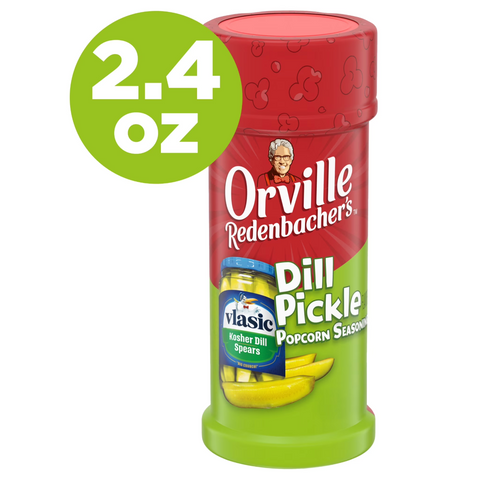 Orville Redenbacher's Vlasic Dill Pickle Flavored Popcorn Seasoning, 2.6 oz.