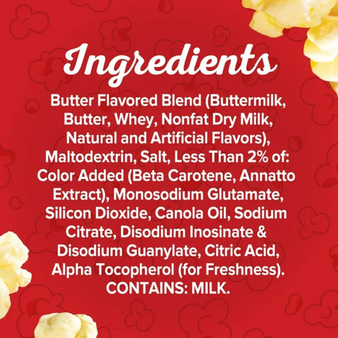Orville Redenbacher's Movie Theater Butter Popcorn Seasoning, 2.4 oz