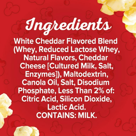 Orville Redenbacher's White Cheddar Flavored Popcorn Seasoning, 2.6 oz.