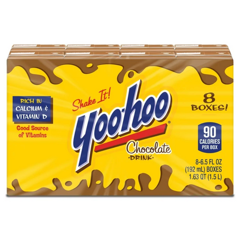Yoo-Hoo Chocolate Drink, 6.5 Fl. Oz., 8 Count