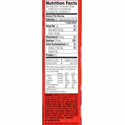 Lipton Cup-a-Soup Chicken Noodle, 1.8 oz, 4 Count