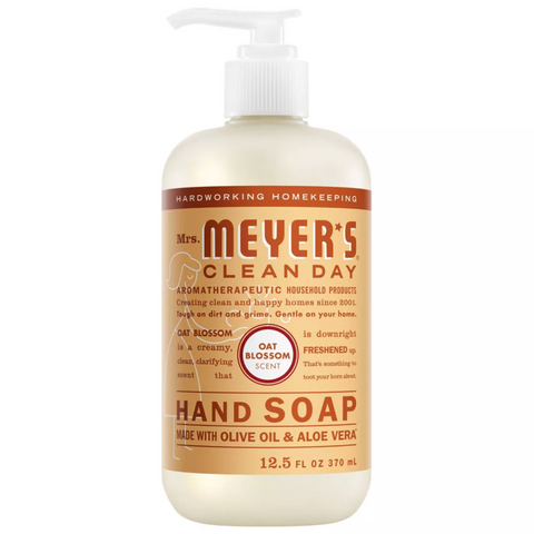 Mrs. Meyer's Clean Day Liquid Hand Soap, Oat Blossom, 12.5 fl oz