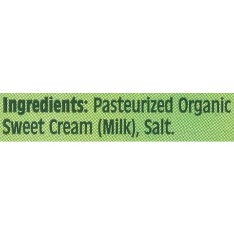 Organic Valley Salted Organic Butter, 8 oz Box, 2 Sticks