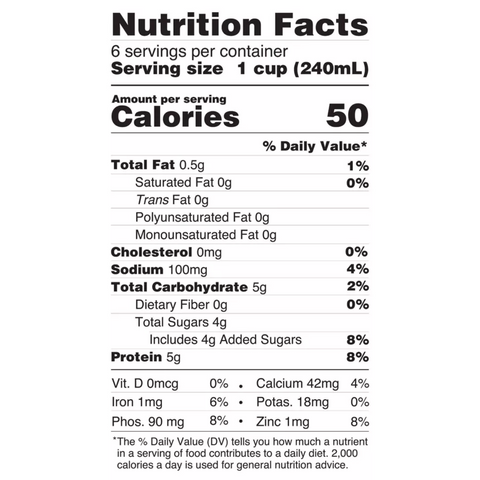 Ripple Organic Dairy-Free Vanilla Milk, 48 fl oz