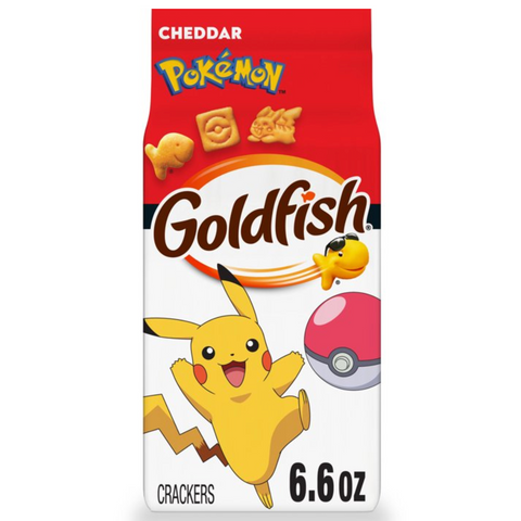 Goldfish Pokémon Cheddar Cheese Crackers, 6.6 oz